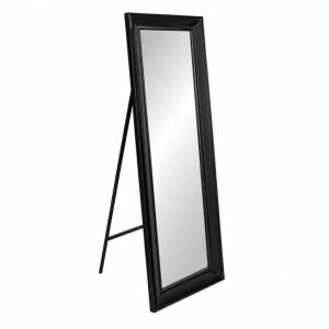 Siyah Ayaklı Boy Aynası 55x145cm
