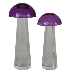 2li Set Mantar Mor 8x19cm