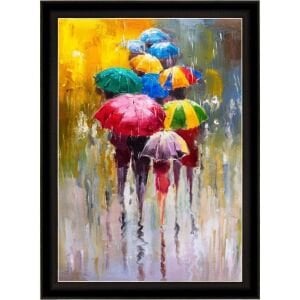 UV Renkli Şemsiyeler Tablo 75x105cm