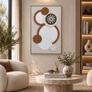 Bohem Ring Tuval Tablo 80x120cm