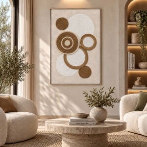 Bohem Ring Tuval Tablo 80x120cm