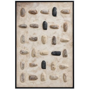 Stone Rölyef Tuval Tablo 80x120cm