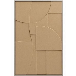 Soyut Bohem Tuval Tablo 80x120cm Somon