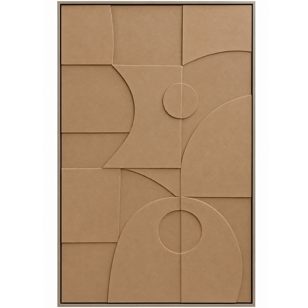 Soyut Bohem Tuval Tablo 80x120cm Somon