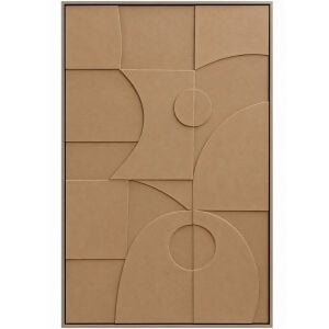 Soyut Bohem Tuval Tablo 80x120cm Somon
