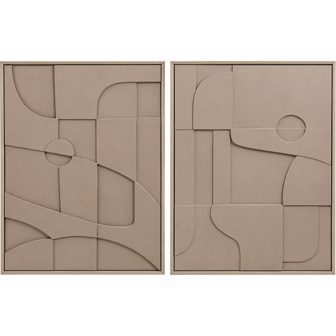 2li Set Bohem Tuval Tablo 90x120cm