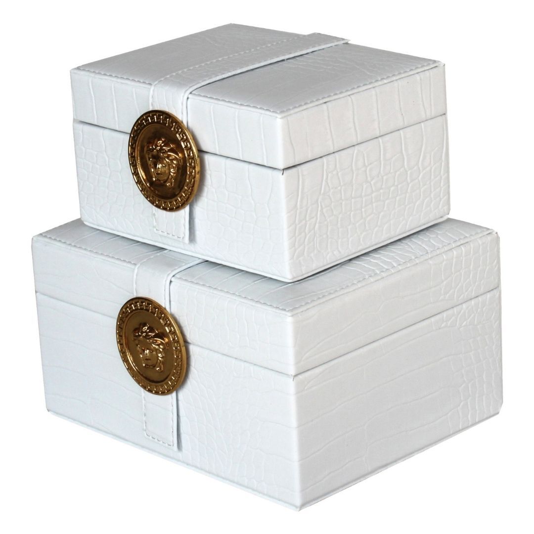 2li Obje Kutu Beyaz 16x20cm