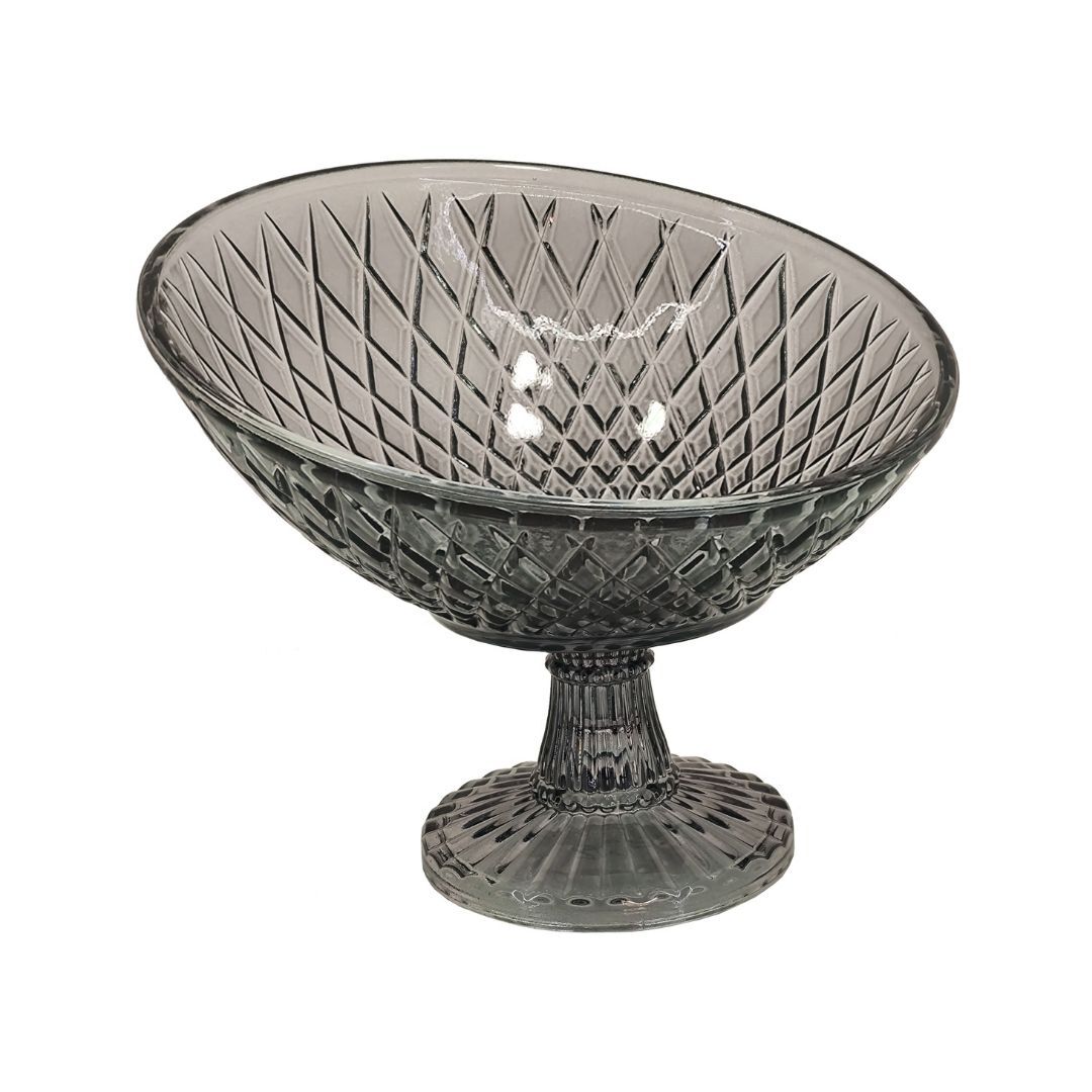 Kristal Meyvelik Füme 18x21cm