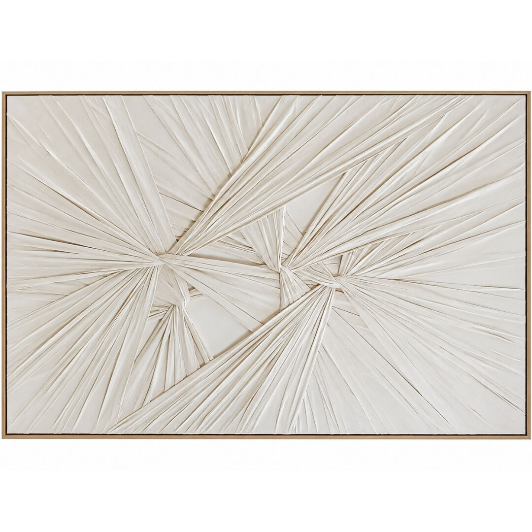 Kumaş Kuşaklı Tuval Tablo 100x150cm