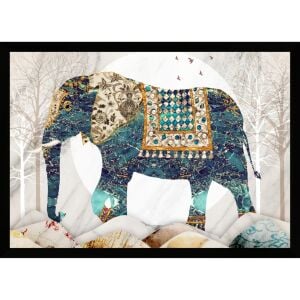 UV Renkli Hint Fil Tablo 75x105cm