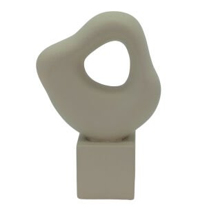Soyut Seramik Obje 20x30cm Ladin
