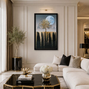 Epoksi Ağaç Tablo 85x125cm
