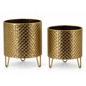 2li Set Padova Metal Saksı 30x37cm