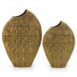 2li Set Padova Metal Vazo 33x48cm