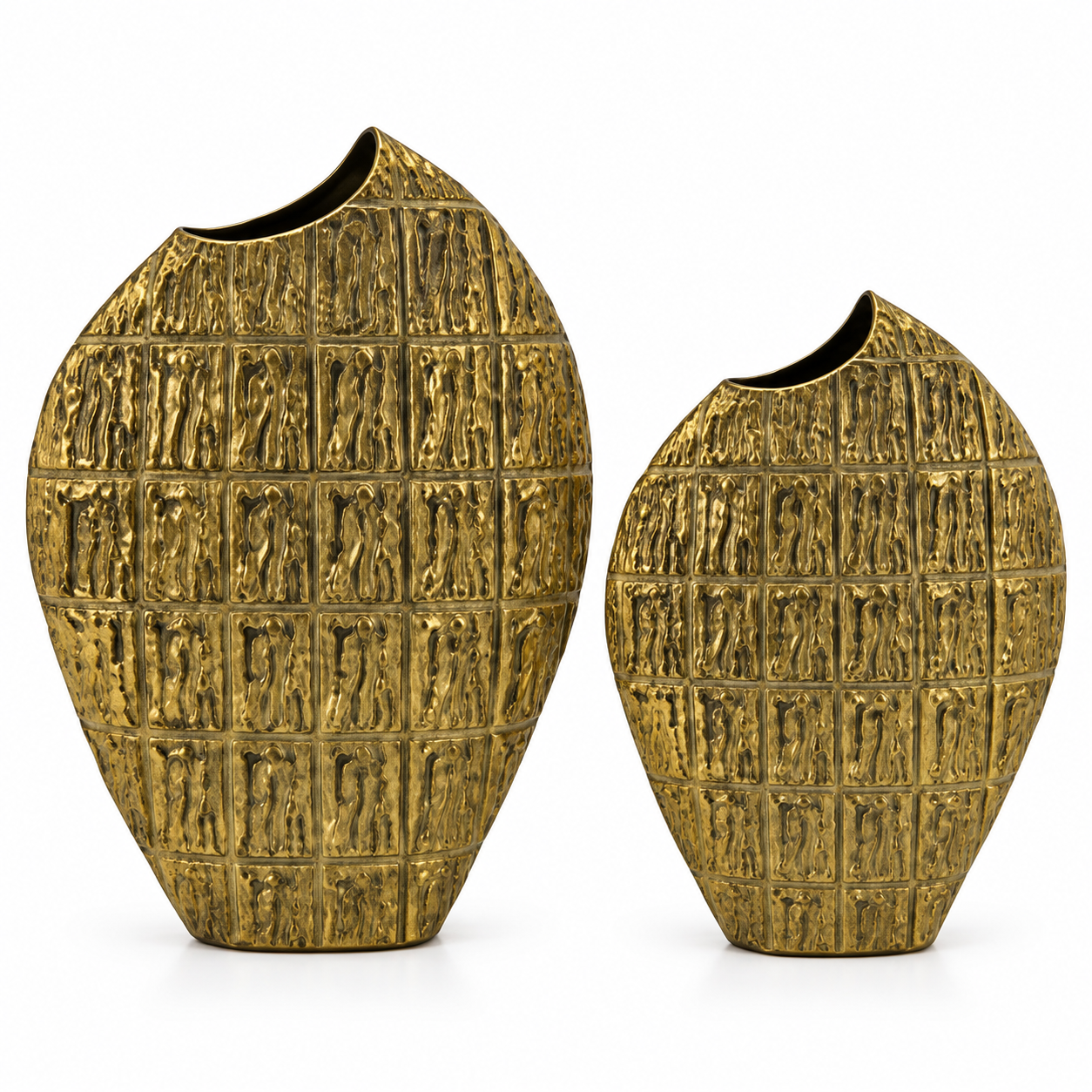 2li Set Padova Metal Vazo 33x48cm