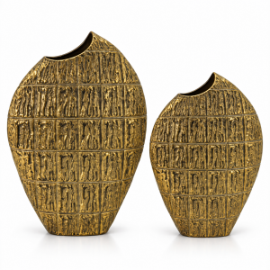 2li Set Padova Metal Vazo 33x48cm