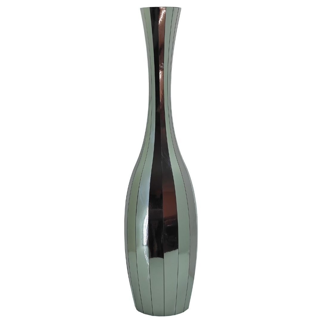 Çizgili Vazo 32x117cm