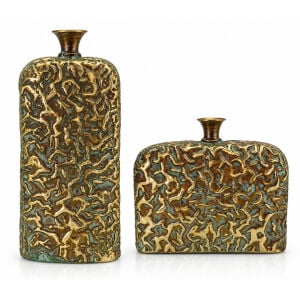 2li Set Padova Metal Vazo 20x44cm