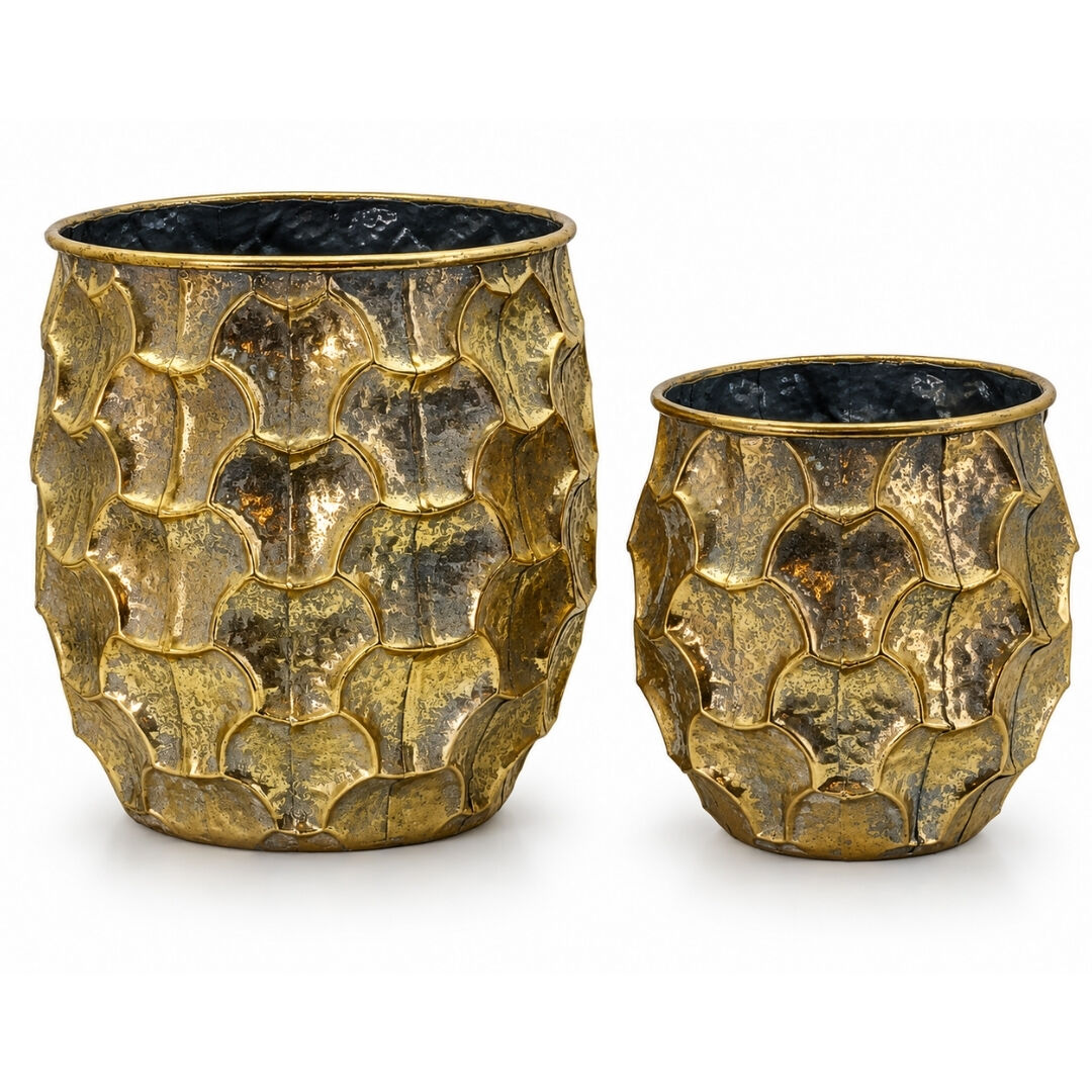 2li Set Padova Metal Vazo 34x37cm