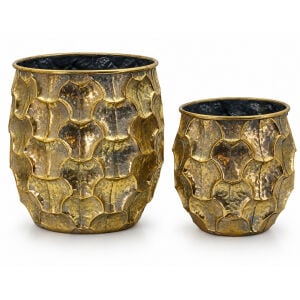 2li Set Padova Metal Vazo 34x37cm