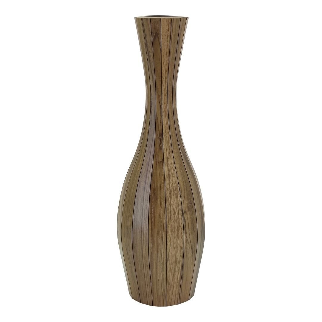 Çizgili Vazo 19x57cm