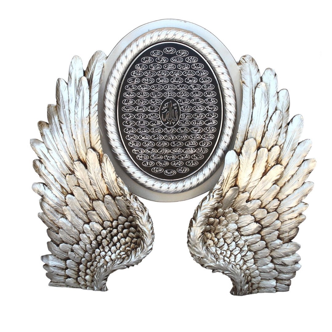 Melek Kanatlı Esmaül Hüsna 40x42cm