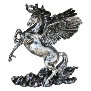 Büyük Pegasus Gümüş 24x28cm