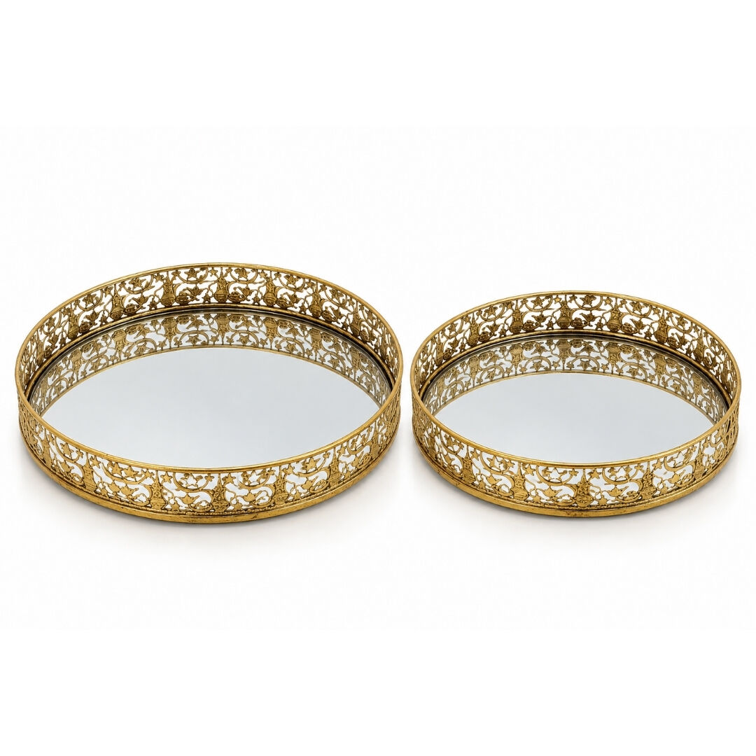 2li Set Padova Metal Tepsi 38cm Ø