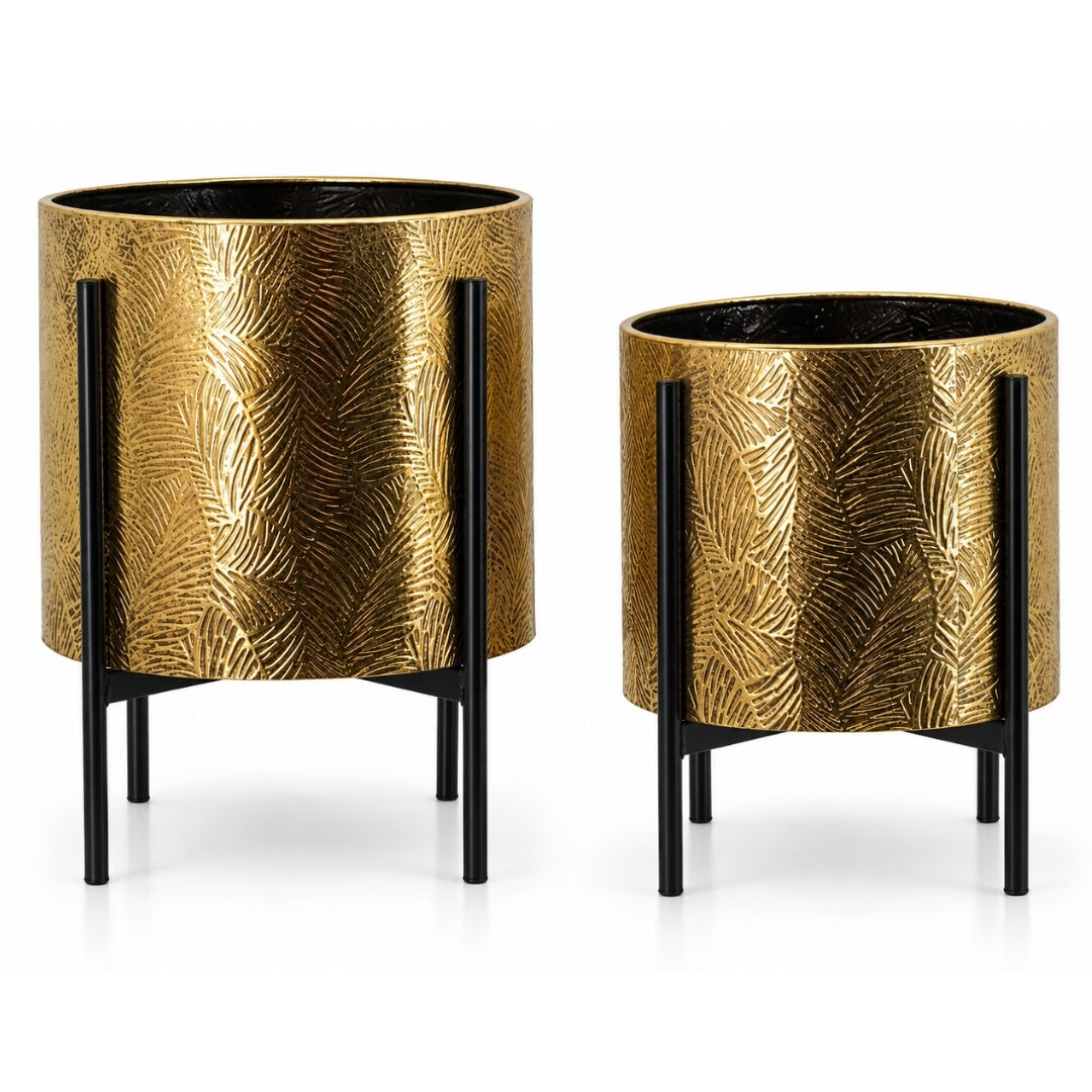 2li Set Padova Metal Saksı 30x45cm