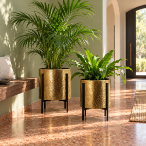 2li Set Padova Metal Saksı 30x45cm