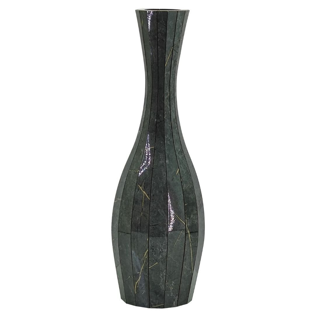 Çizgili Vazo 19x57cm