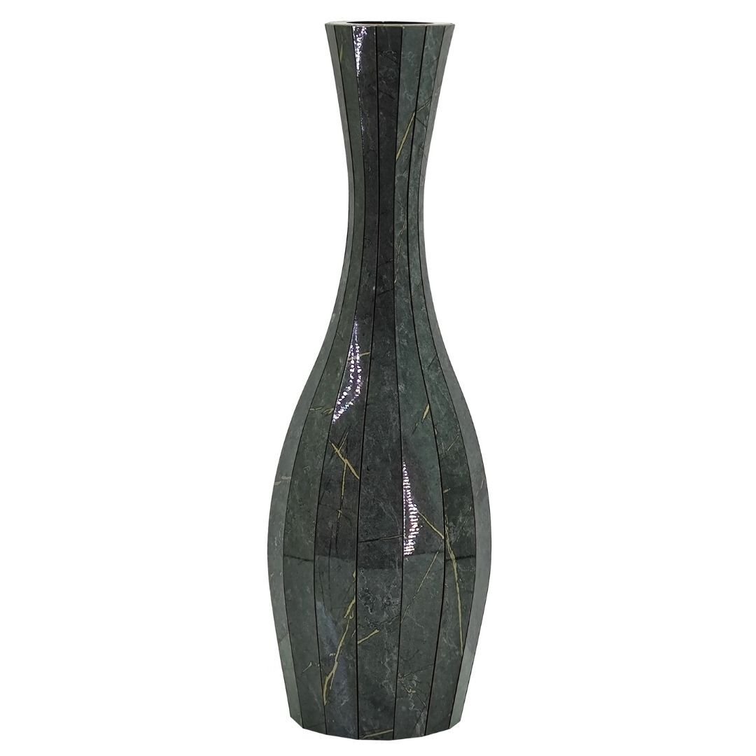 Çizgili Vazo 19x57cm