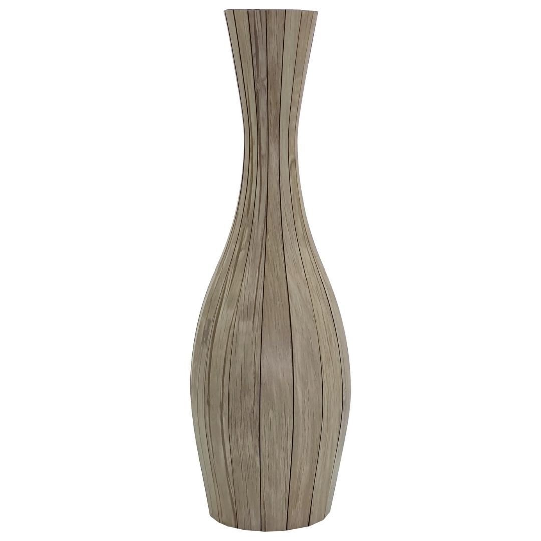 Çizgili Vazo 19x57cm