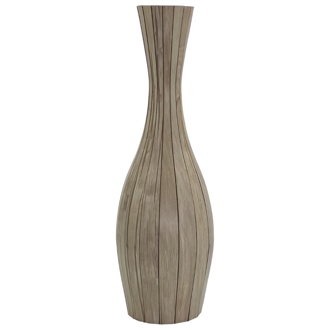 Çizgili Vazo 19x57cm