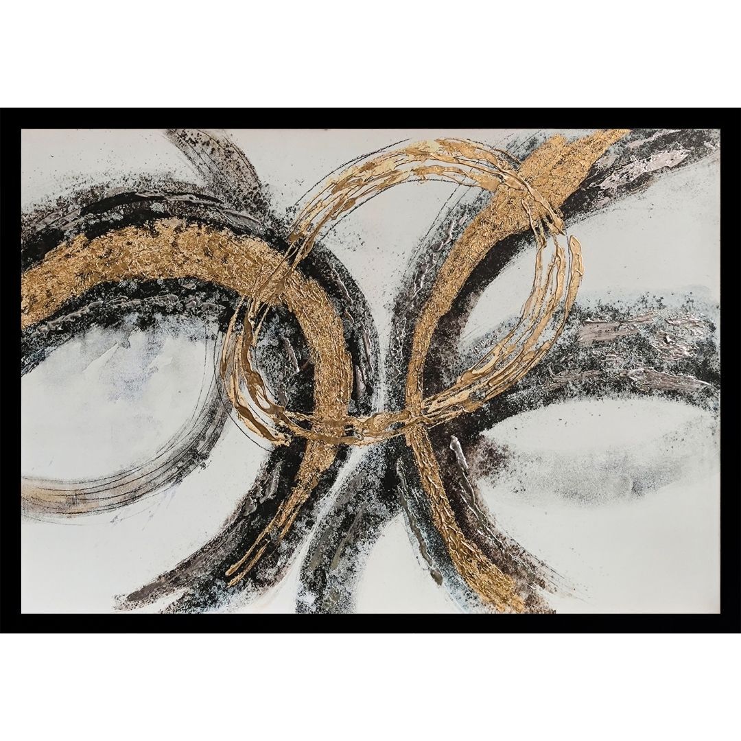 Abstre Soyut Tuval Tablo 102x132cm