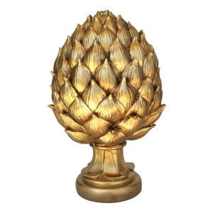 Altın Enginar Obje 17x27cm