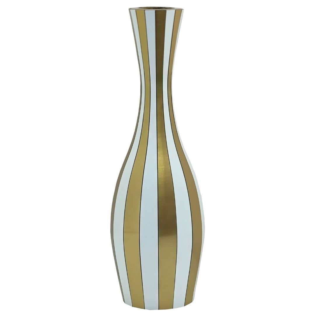 Çizgili Vazo 19x57cm