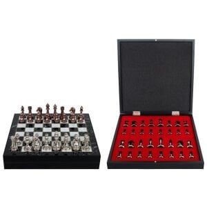 Satranç Takımı Döküm Taşlı 36x36cm