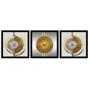 UV 3lü Set Halkalar Tablo 48x144cm