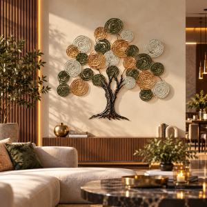 Padova Metal Duvar Panosu 105x115cm