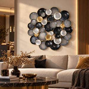 Padova Metal Duvar Panosu 100x100cm