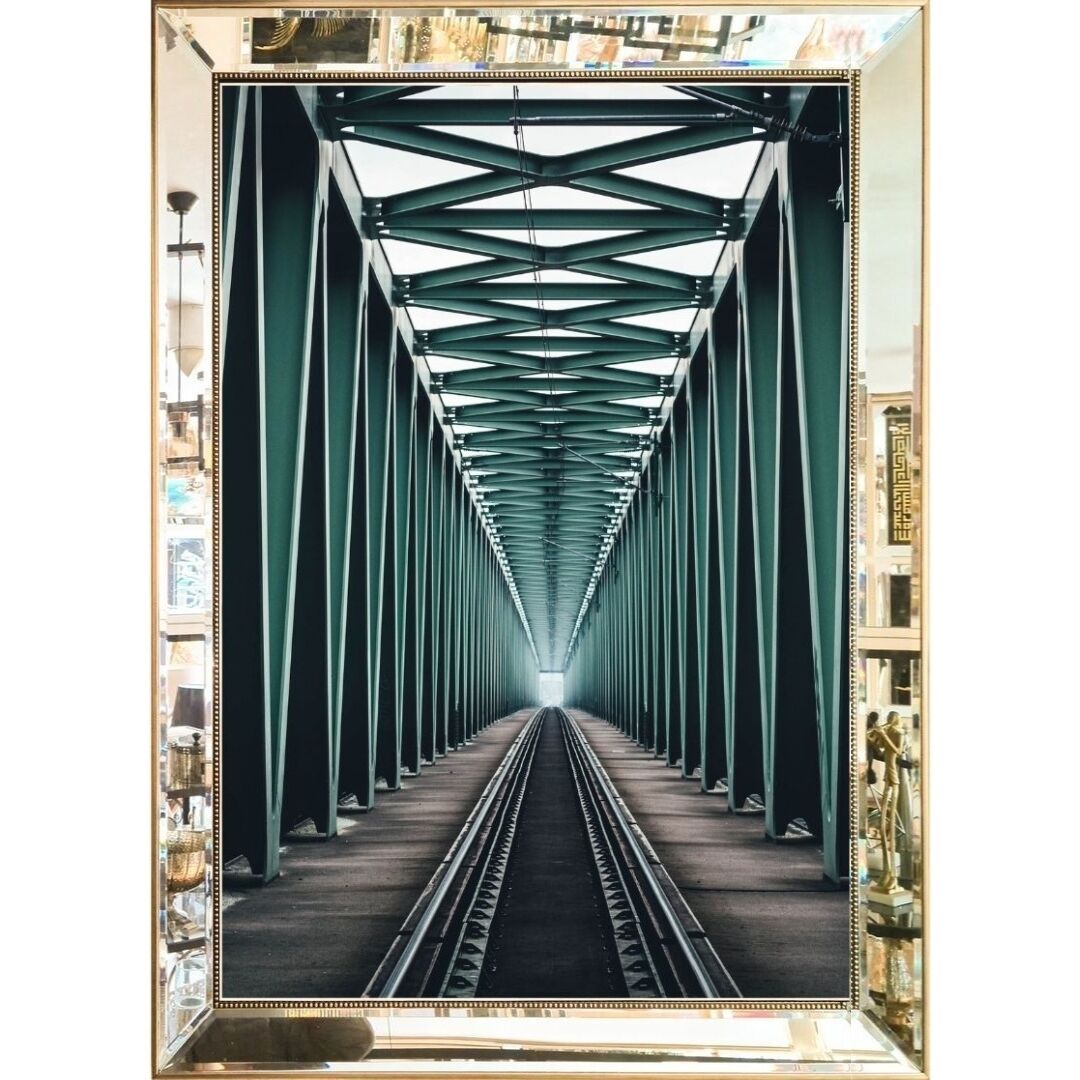 Ayna Çer. UV Tren Yolu Tablo 83x113cm