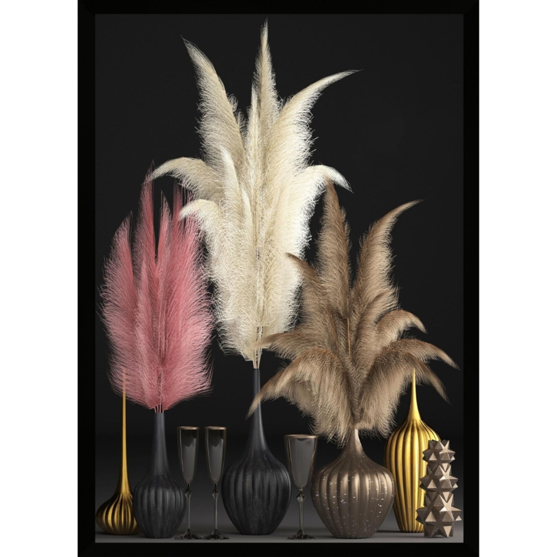 UV Pampas Tablo 75x105cm