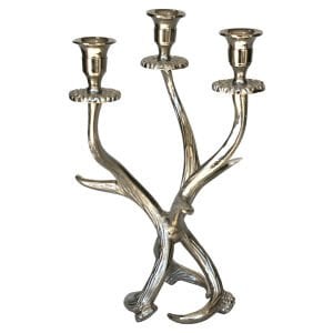 Geyik Boynuzlu Şamdan 22x35cm