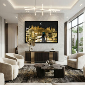 UV Ayışığı Tablo 105x155cm