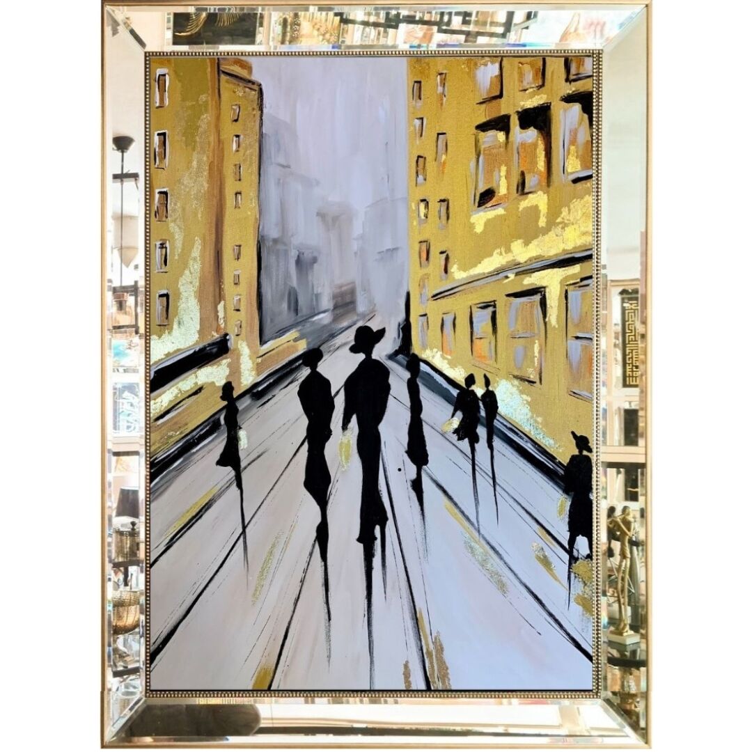 Ayna Çer. UV Kızlar Tablo 83x113cm