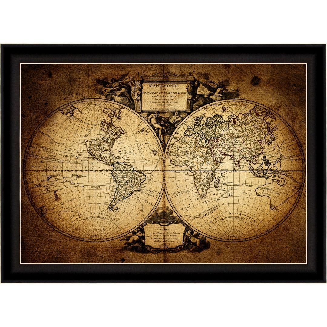 UV Dünya Haritası 75x105cm