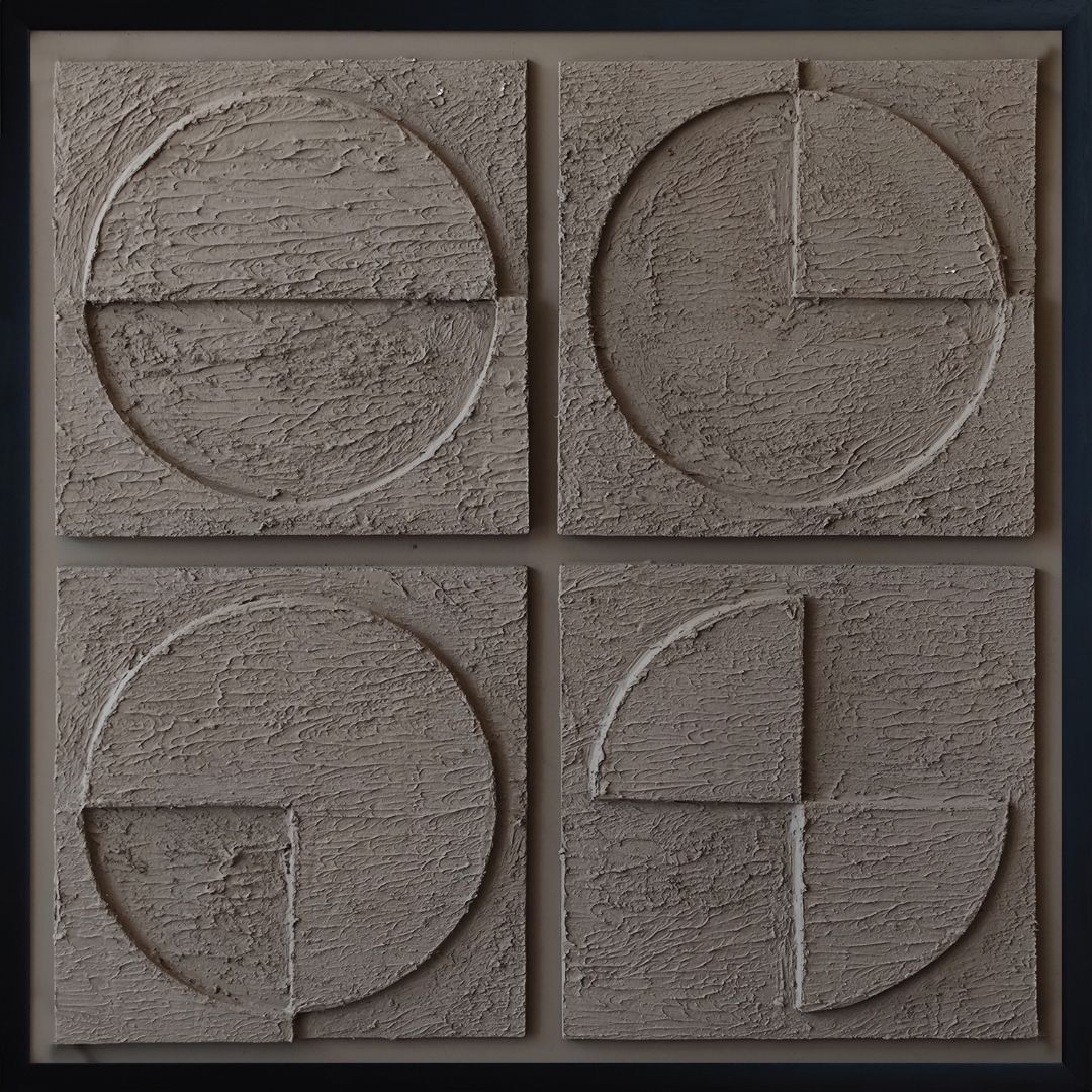 Bohemian Vizon Tablo 105x105cm