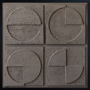 Bohemian Vizon Tablo 105x105cm