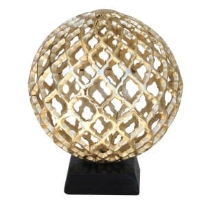 Döküm Küre Altın 15x17cm